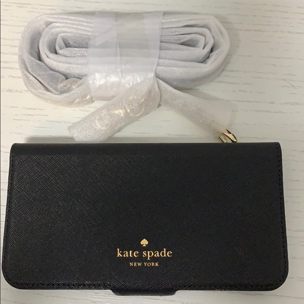 Kate Spade Crossbody iPhone X & XS Folio Case